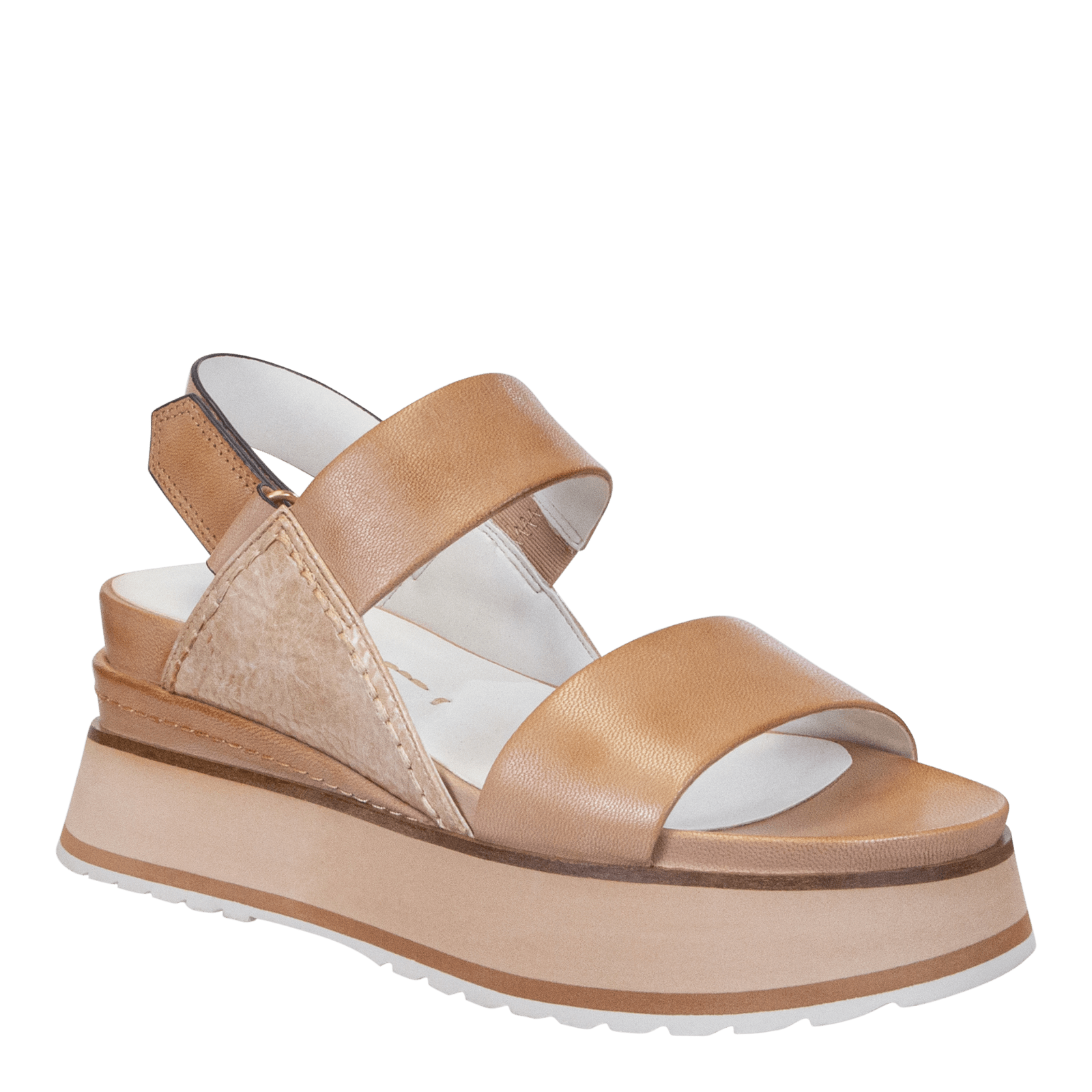 DIMENSION in ECRU Platform Sandals